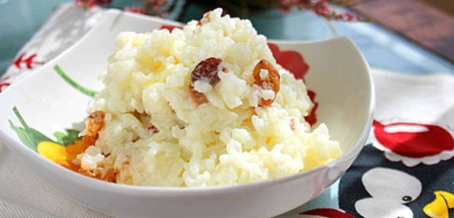 Классическая рисовая каша на молоке, как в детском саду