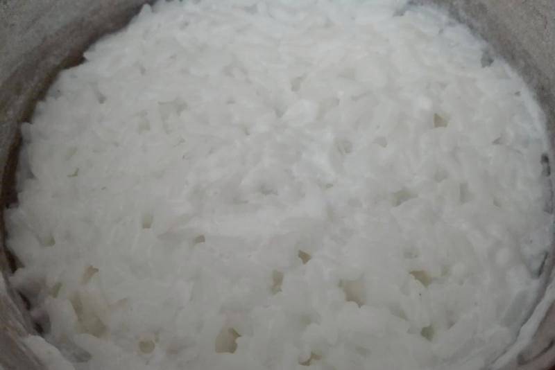 Рисовая каша на молоке, как в детском саду