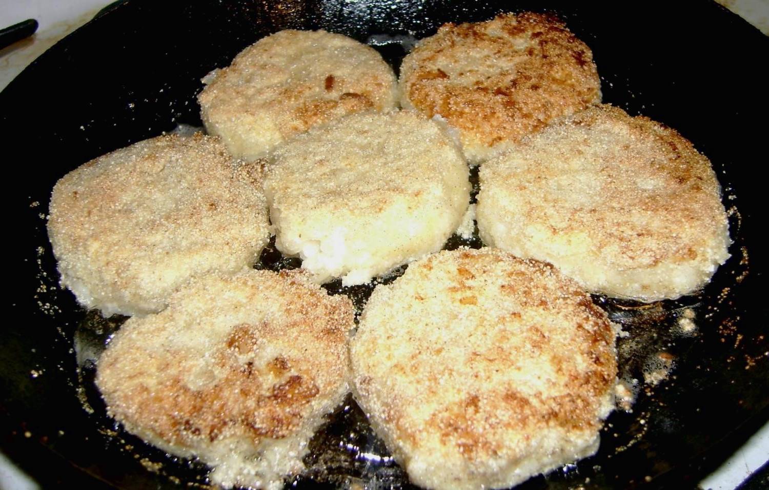 Биточки из рисовой каши
