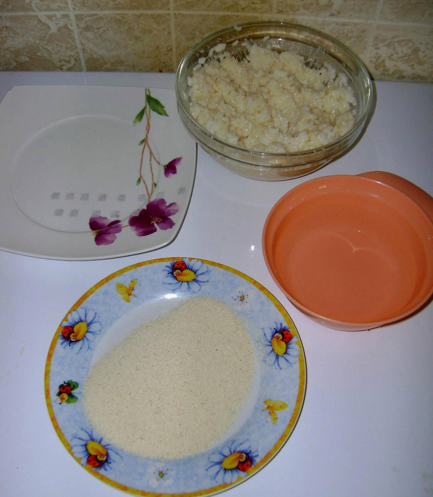 Биточки из рисовой каши