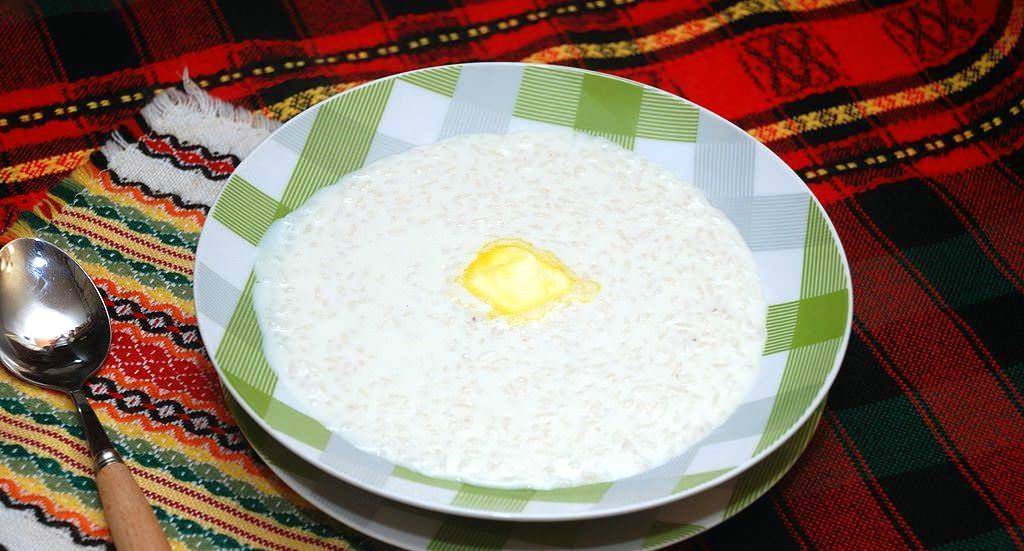 Рисовая каша на молоке на 2 порции