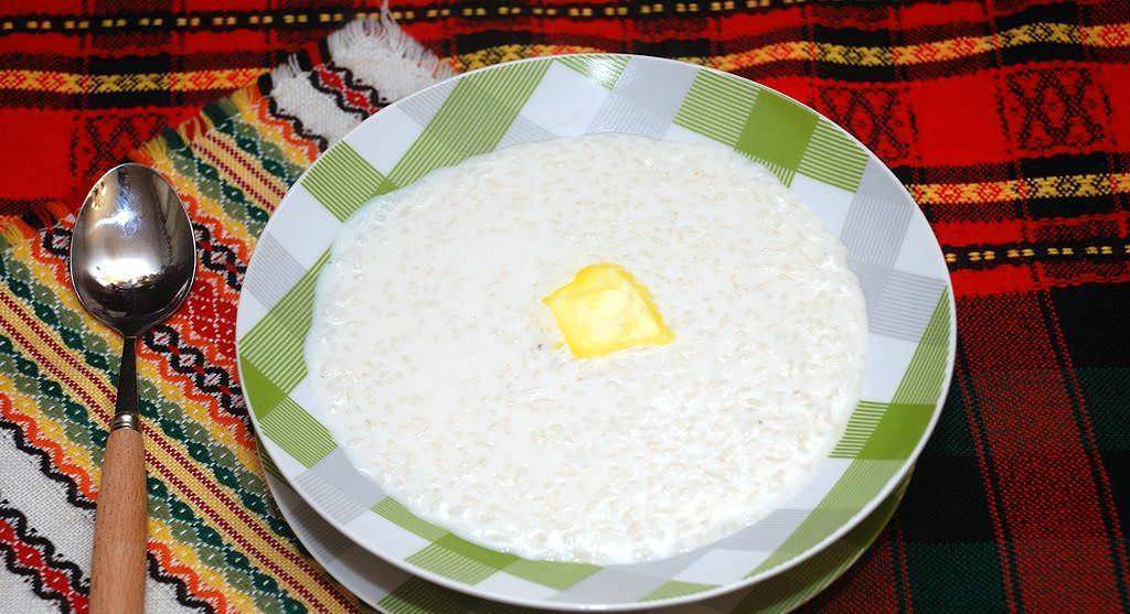 Рисовая каша на молоке на 2 порции