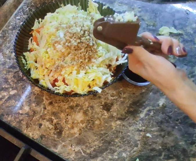 Овощной салат с морковью по-корейски Овощной салат с морковью по-корейски