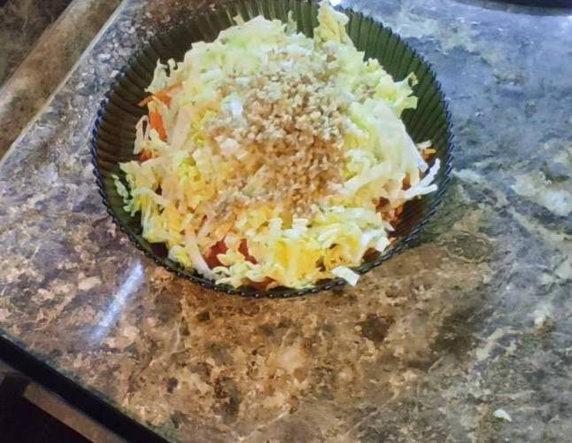 Овощной салат с морковью по-корейски Овощной салат с морковью по-корейски