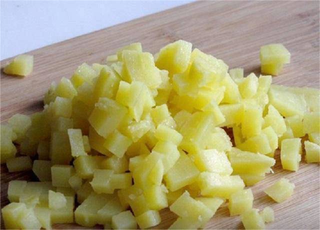 Овощной салат с морепродуктами Овощной салат с морепродуктами