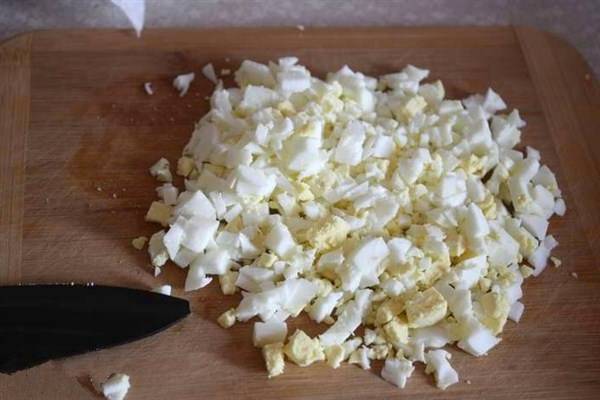 ПП салат с яйцом и огурцом ПП салат с яйцом и огурцом