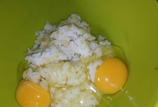 Оладьи из рисовой каши