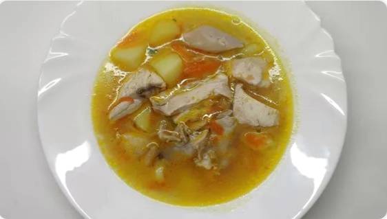 Куриный суп с картошкой и вермишелью