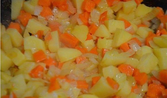 Суп с беконом и картофелем