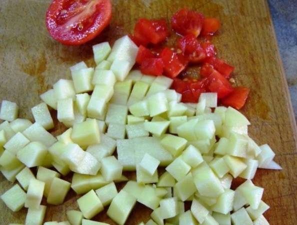 Овощной суп с брокколи и цветной капустой