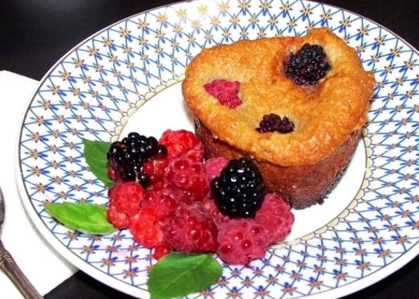 Кексы из рисовой каши в духовке
