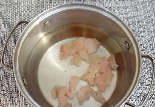Суп с вешенками и курицей