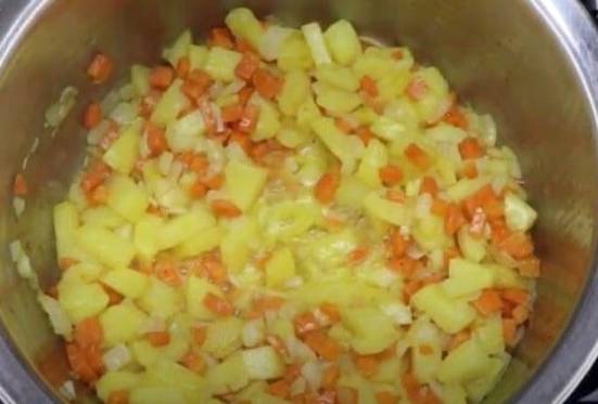 Суп с вешенками и картошкой
