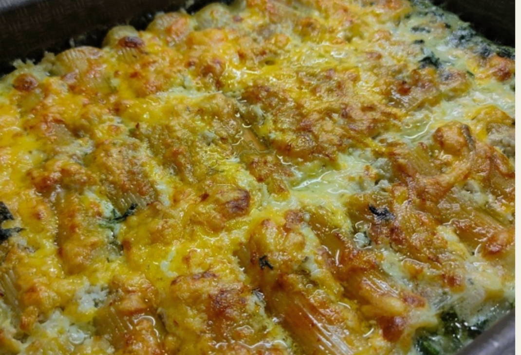 Каннеллони с куриным фаршем