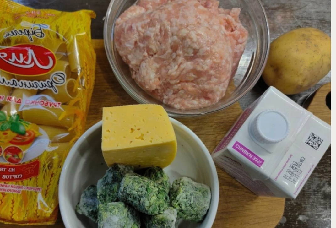 Каннеллони с куриным фаршем