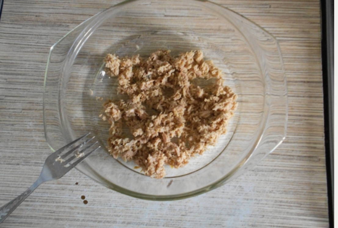 ПП салат с тунцом и кукурузой