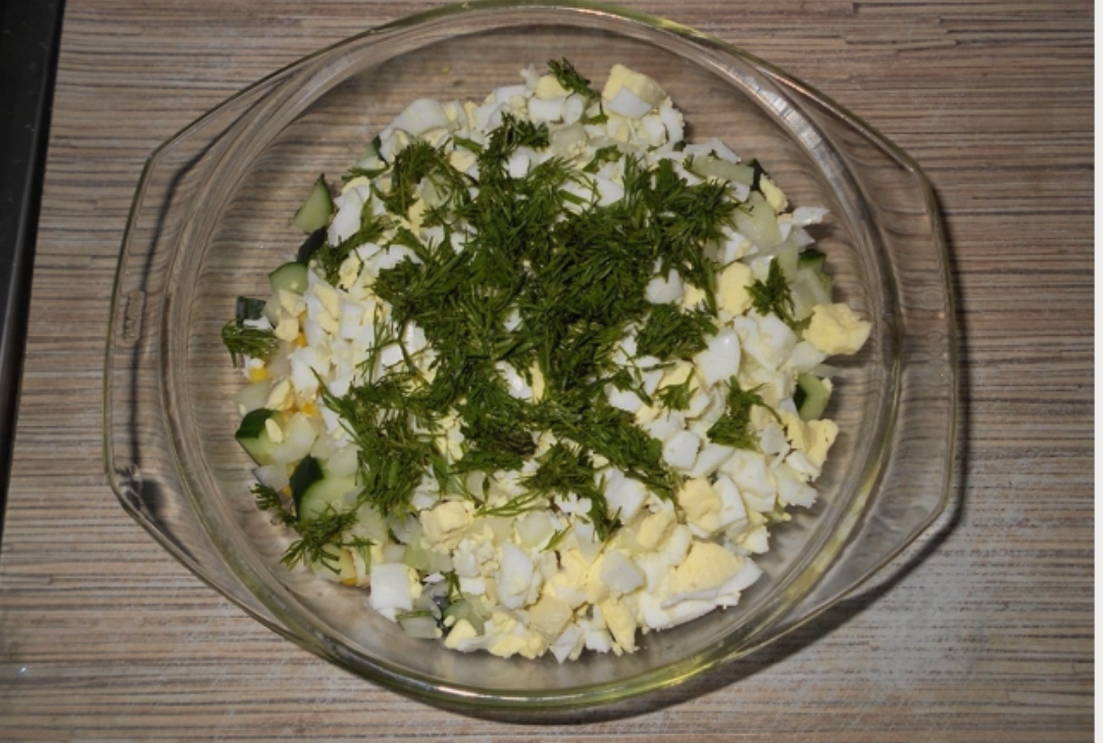 ПП салат с тунцом и кукурузой