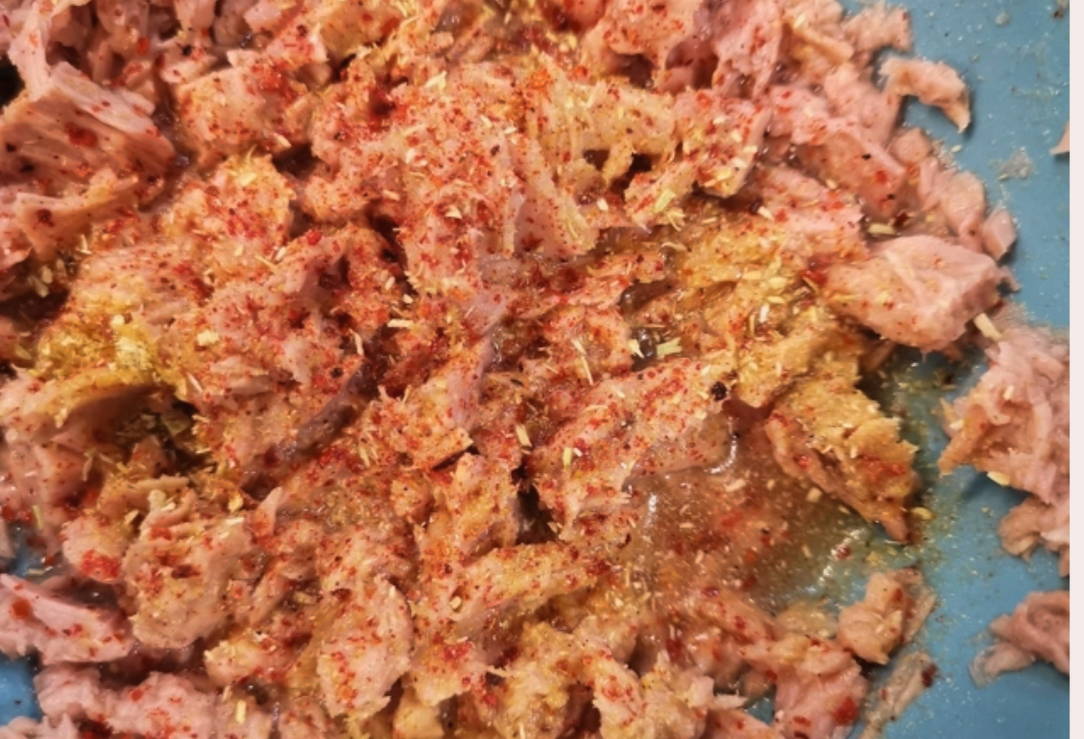 ПП салат с тунцом и авокадо