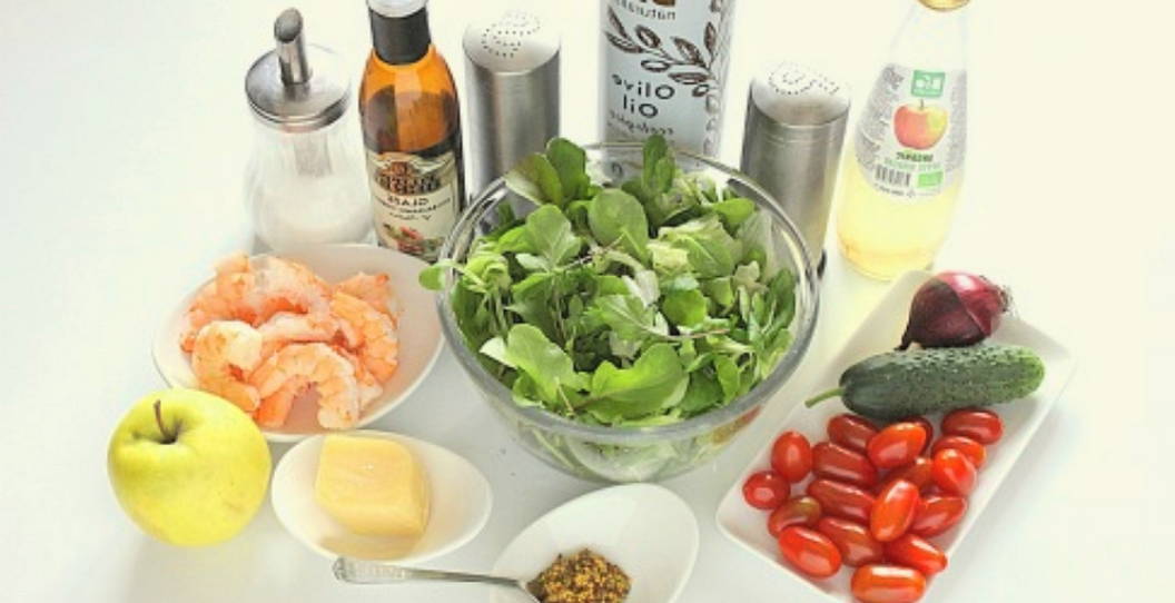 ПП салат с сыром