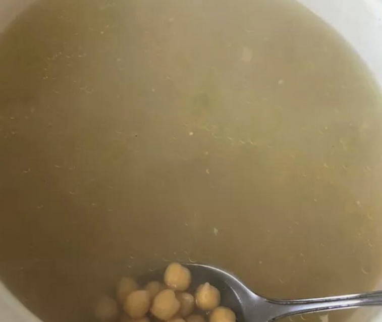 Суп с нутом и копченостями