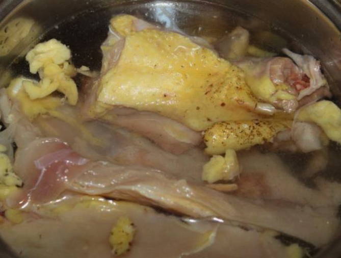 Суп с кускусом и курицей