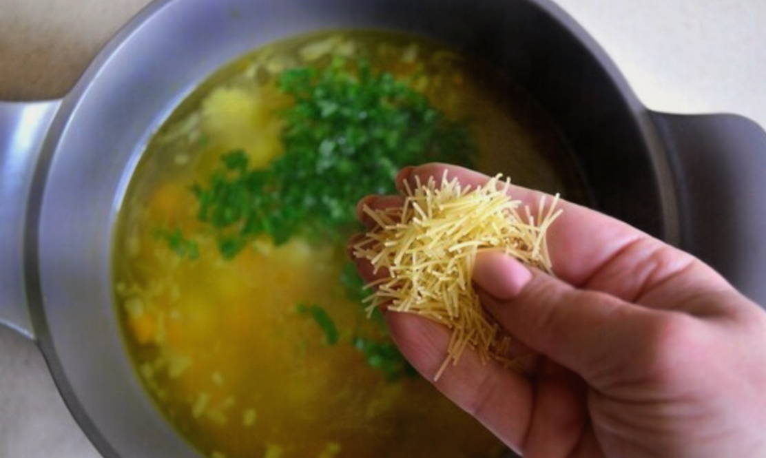 Суп с курицей и овощами