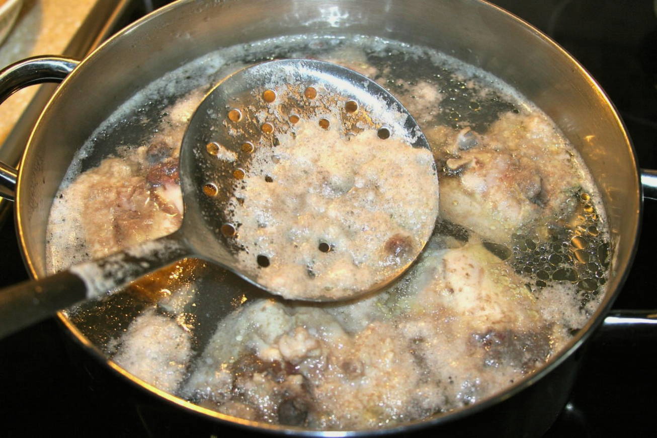 Суп с курицей и овощами