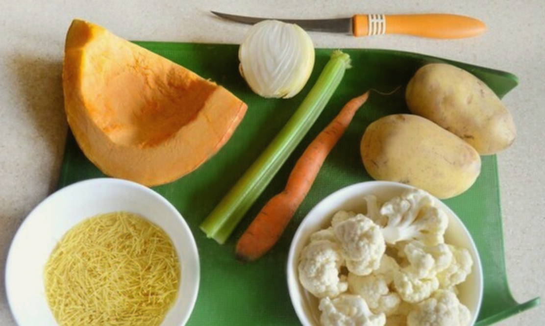 Суп с курицей и овощами
