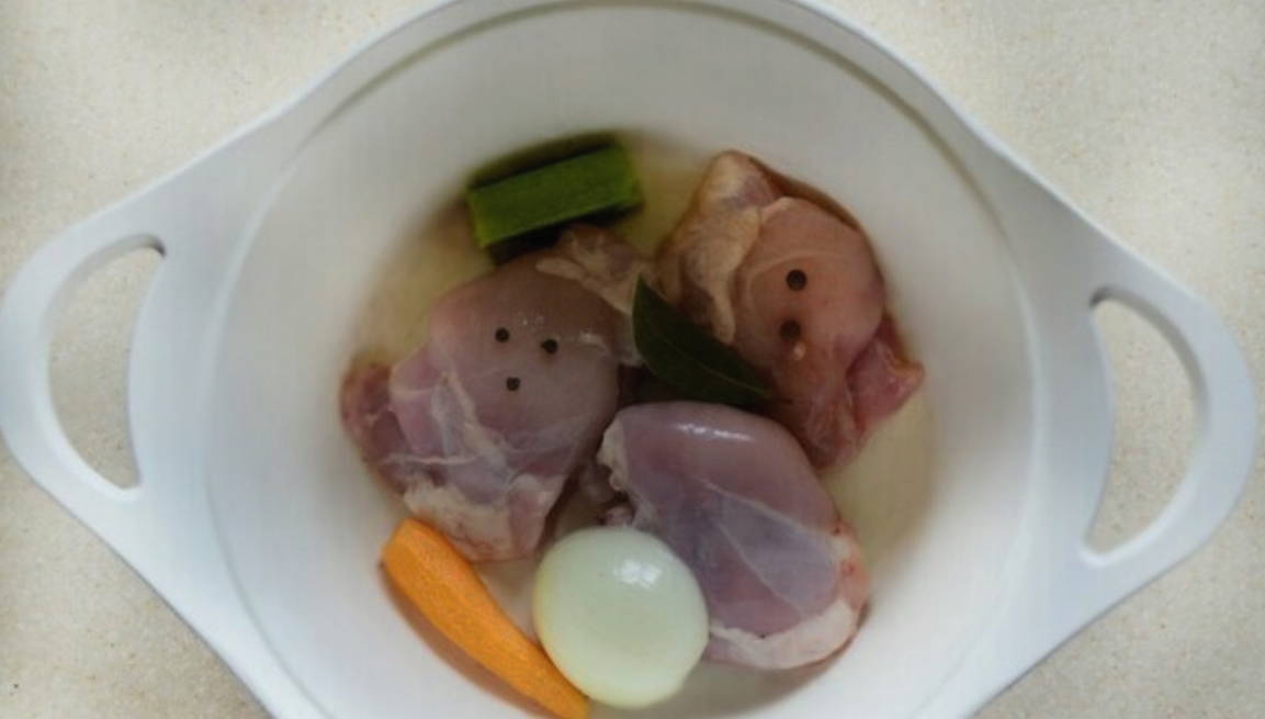 Суп с курицей и овощами