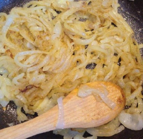 Каннеллони с фаршем на сковороде