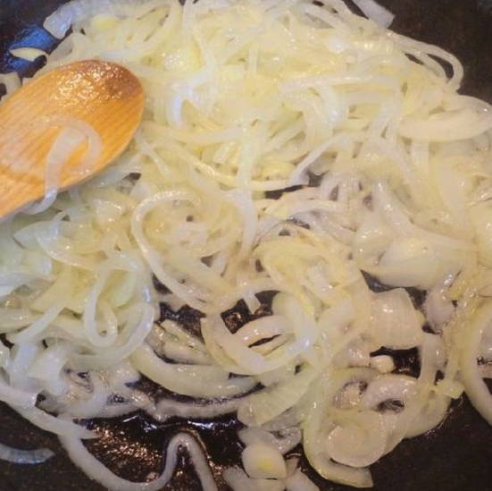 Каннеллони с фаршем на сковороде