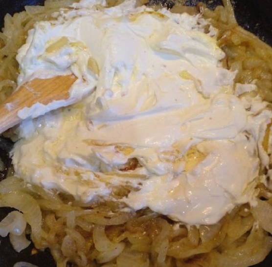 Каннеллони с фаршем на сковороде