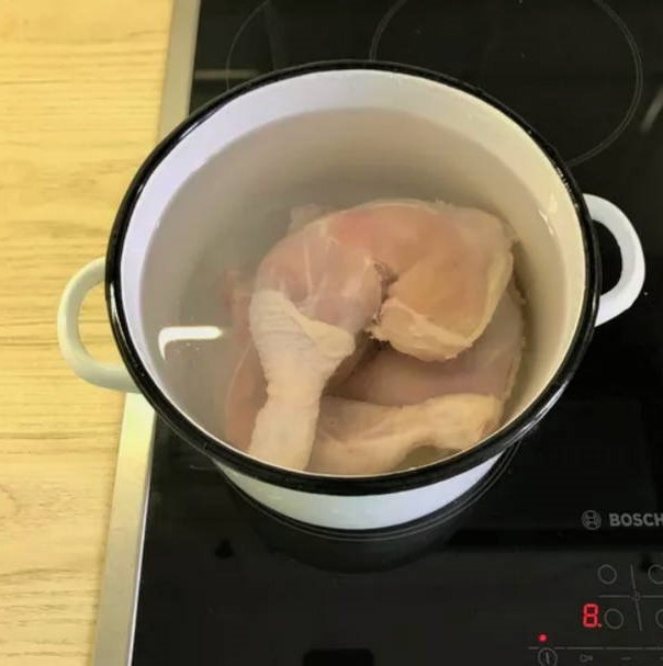 Суп с птитимом и курицей