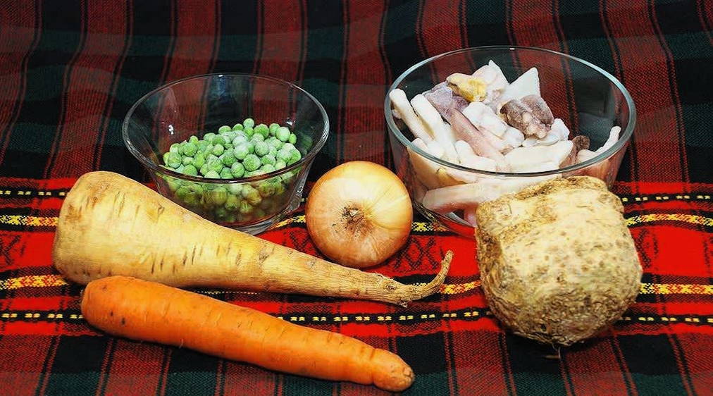 Суп с морепродуктами и сливками