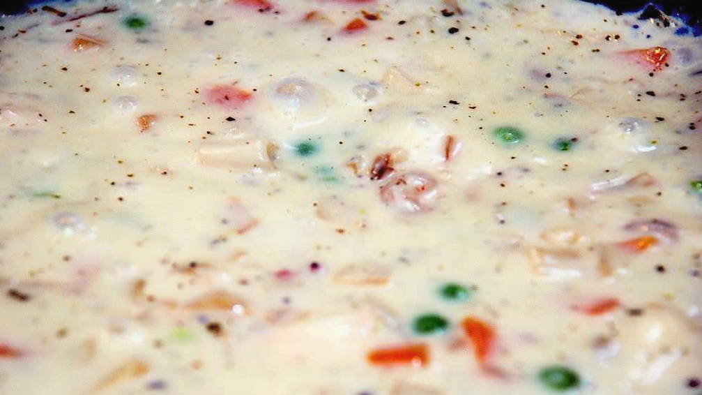 Суп с морепродуктами и сливками