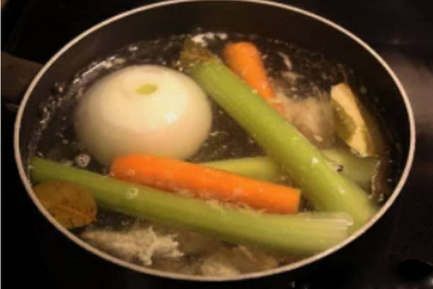Куриный суп с капустой и картошкой