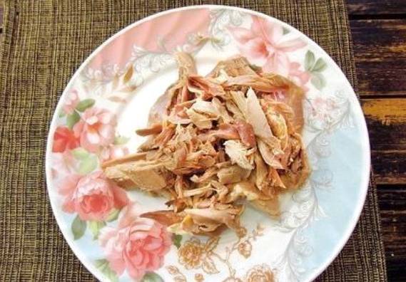 Суп с замороженными овощами и курицей