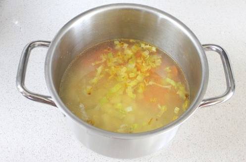 Суп из форели с картофелем и сливками