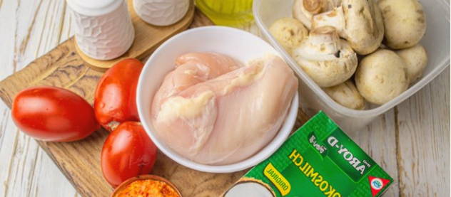 Суп с кокосовым молоком и курицей