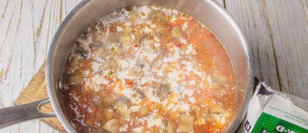 Суп с кокосовым молоком и курицей
