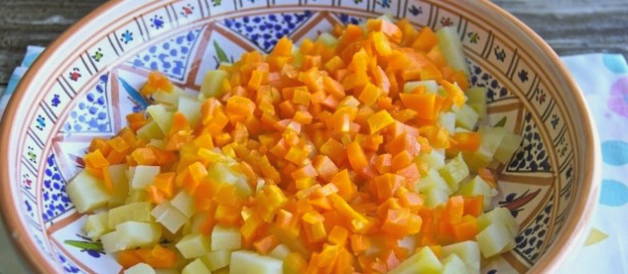 Салат «Зимний» с мясом классический