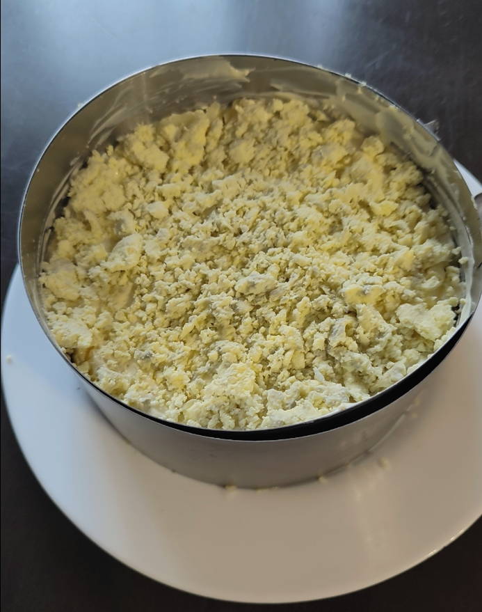Салат «Дубок» с курицей и шампиньонами