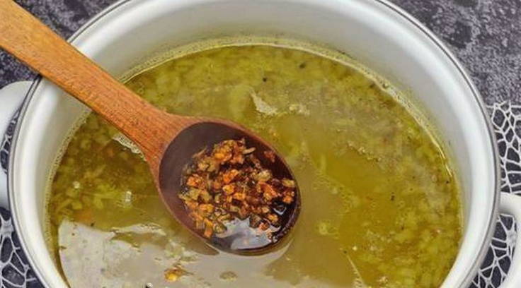 Суп с индейкой и чечевицей