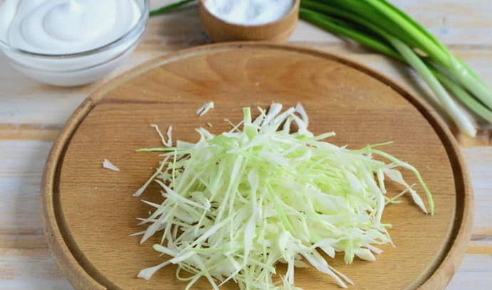 Салат «Горки» с корейской морковью