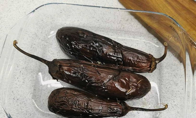 Бабагануш из баклажанов