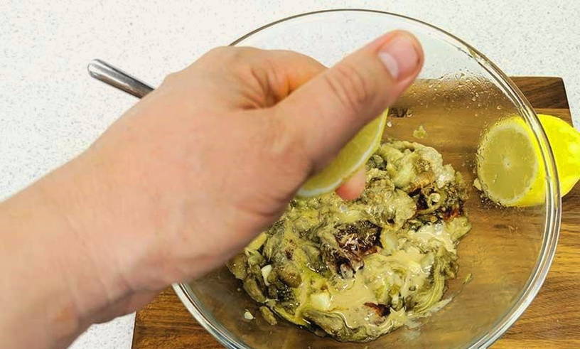Бабагануш из баклажанов