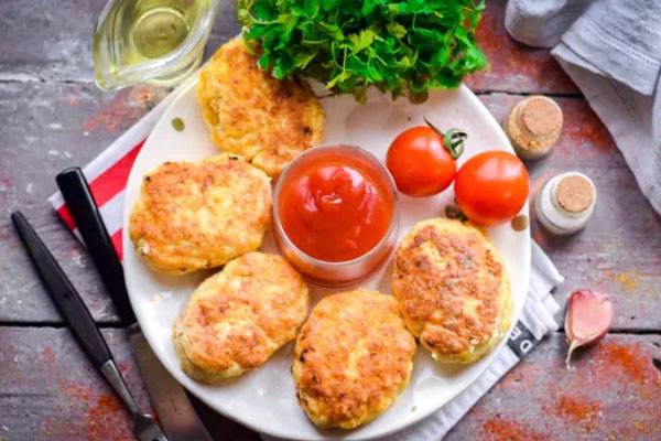 Куриные котлеты в блендере