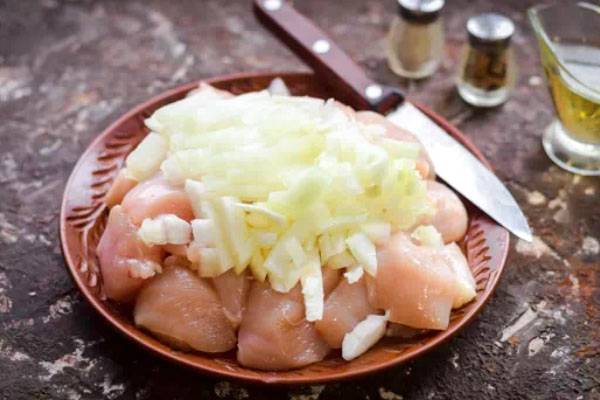 Куриные котлеты в блендере