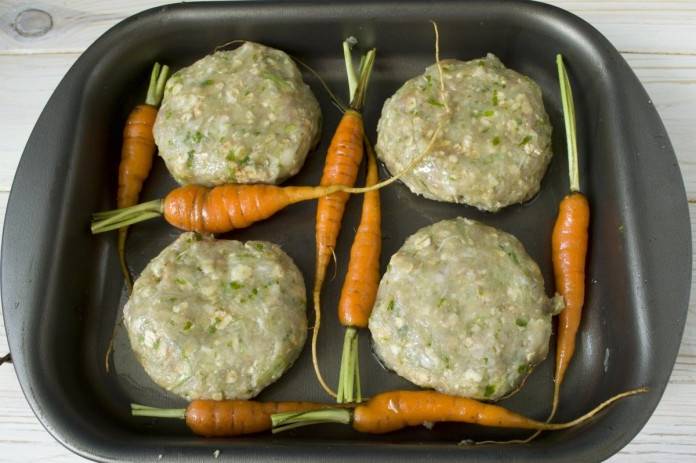 Котлеты с геркулесом и фаршем