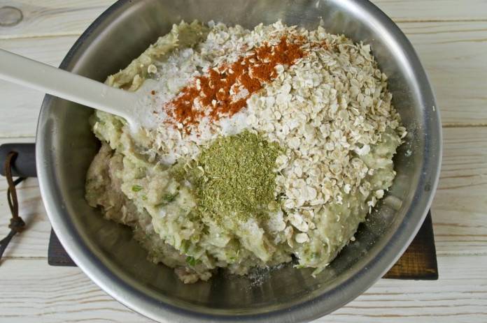 Котлеты с геркулесом и фаршем